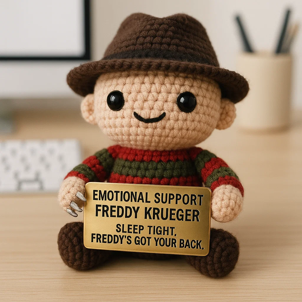 Horror Character Crocheted Emotional Support Dolls