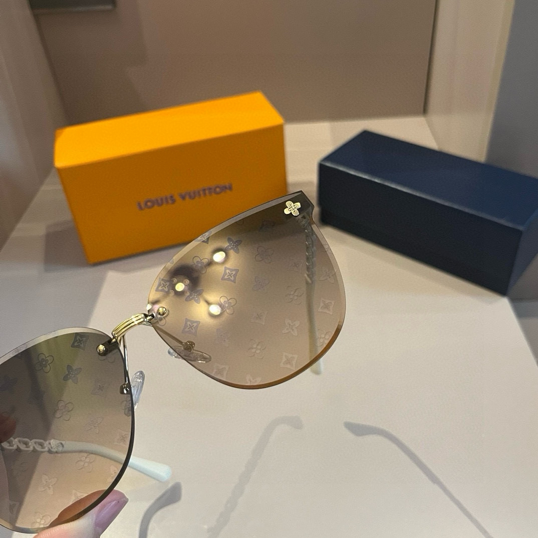 Louis Vuitton rimless sunglasses