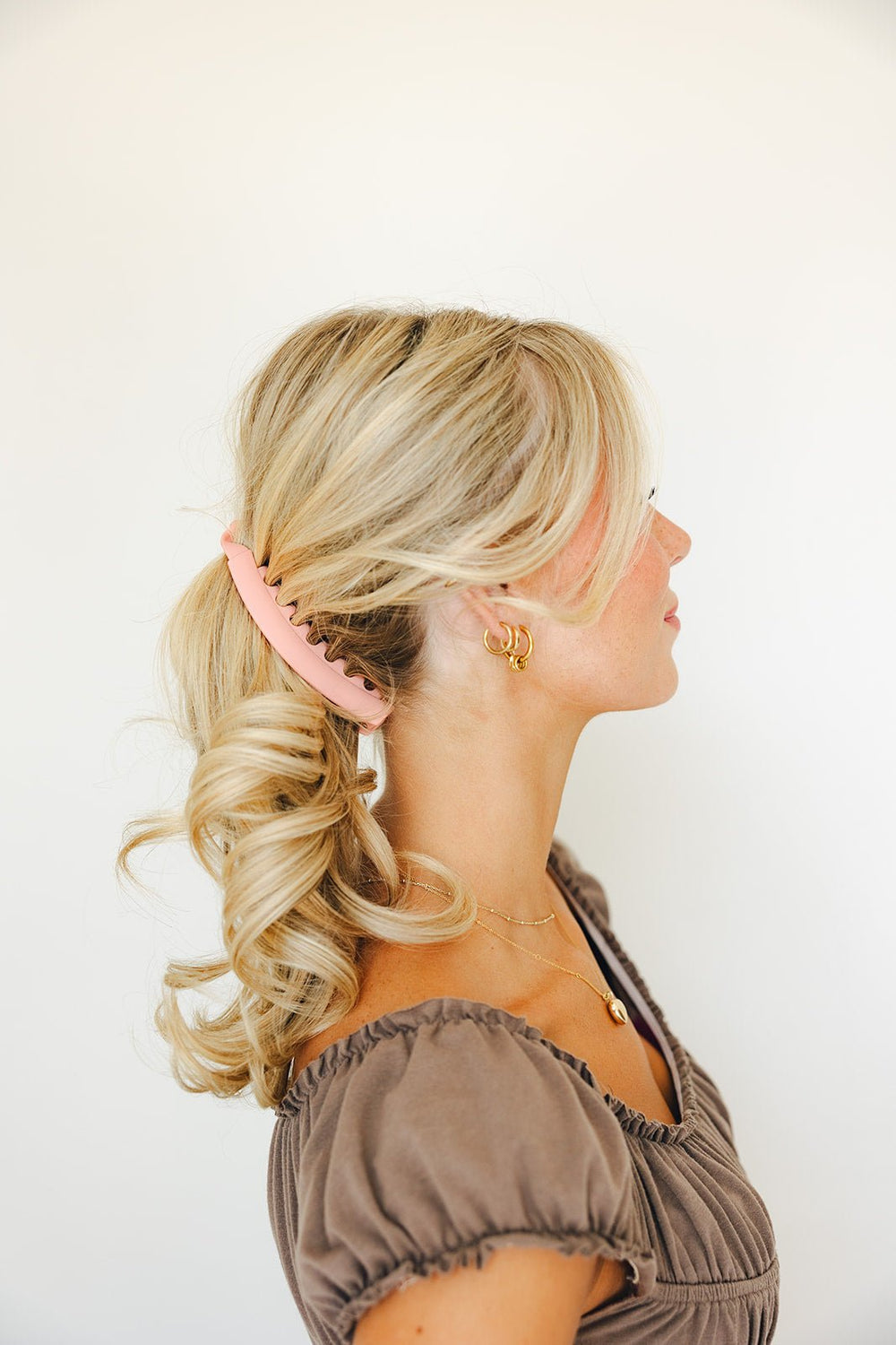 Large Banana Hair Clips - Non-slip Ponytail Holder Clip for Women and Girls