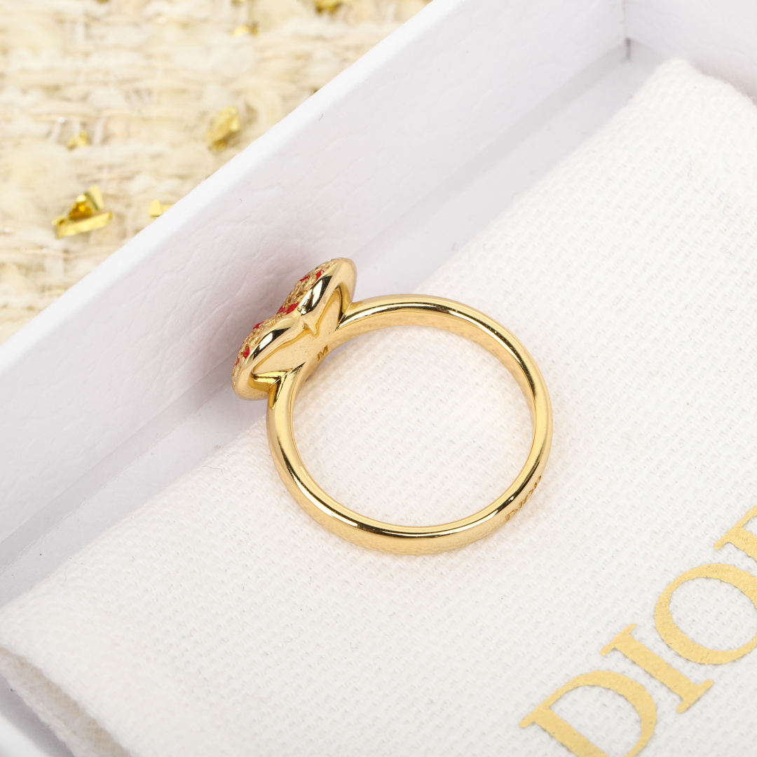 Dior Limited Edition Hollow Heart Ring