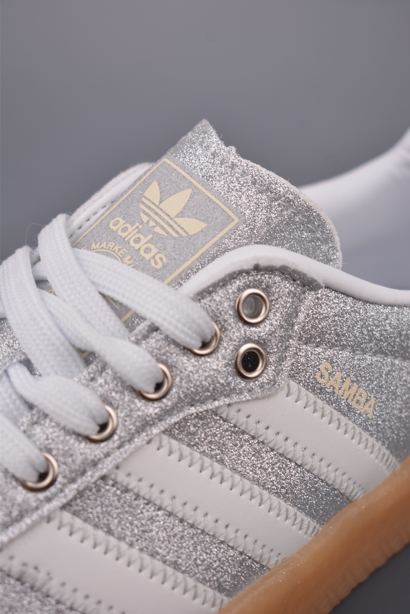 Adidas Samba VALENTNE “Shine Silver Metallic ” JI1348