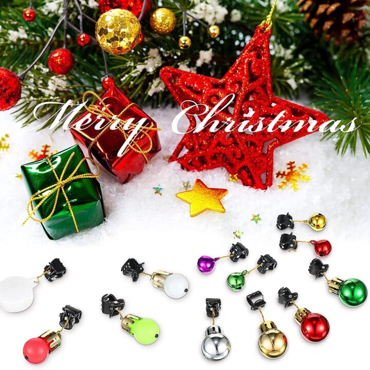 (🎄EARLY CHRISTMAS SALE-50% OFF)Mini Funny Glowing Christmas Ornaments(12PCS/SET)-⏰BUY 2 SETS GET 1 SET
