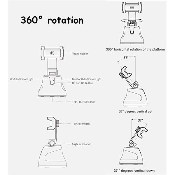 (New arrival) Auto Tracking Smart Shooting Holder