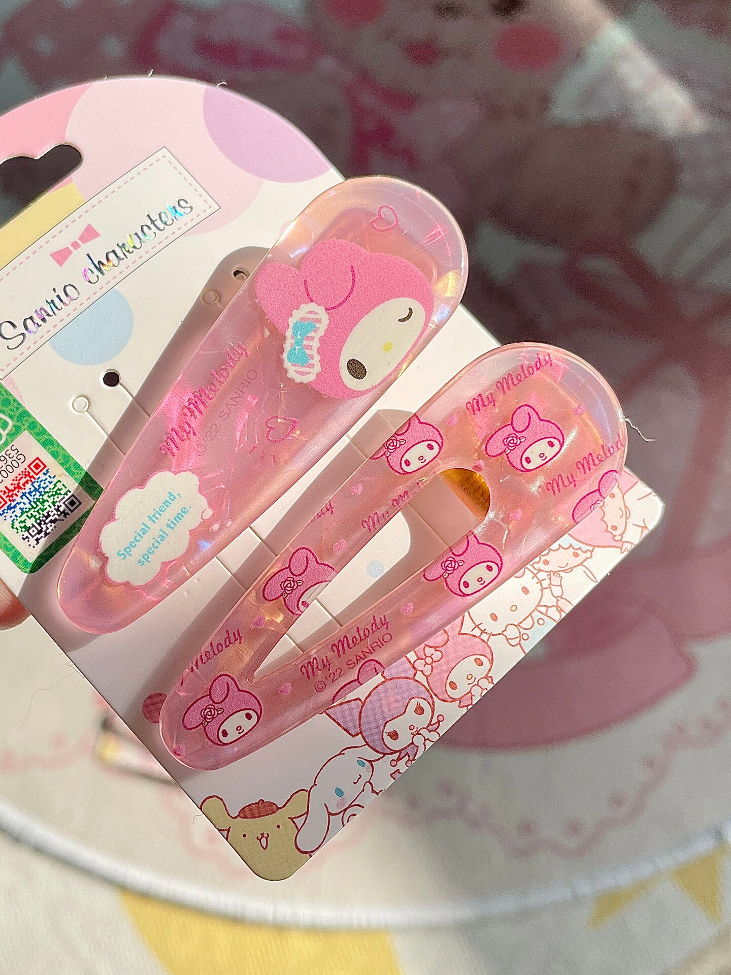 12PCS Sanrio Hair Clips for Women Girls Hair Styling Tools Accessories