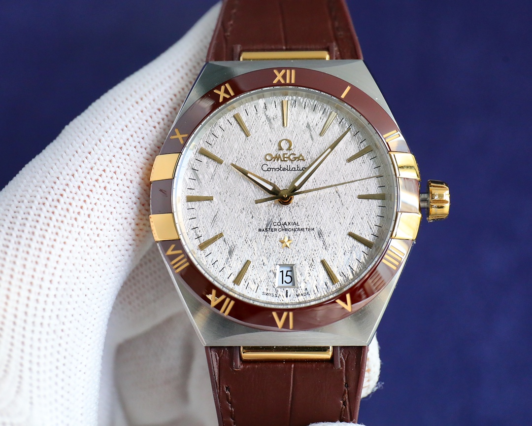 Omega fifth generation constellation series men's watch