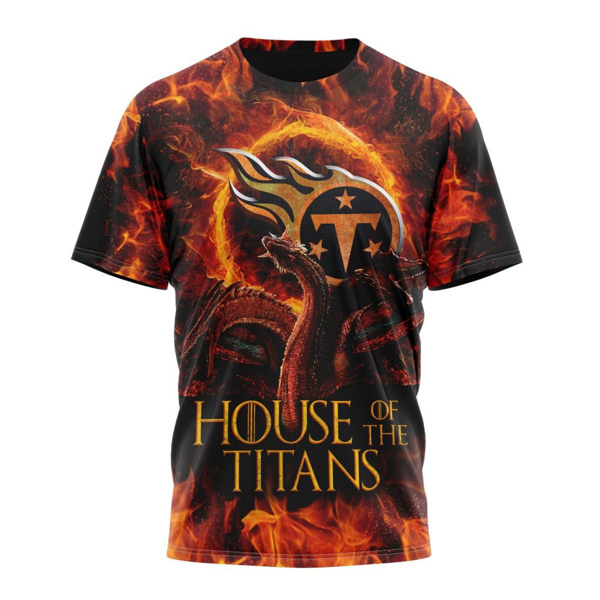 TENNESSEE TITANS GAME OF THRONES – HOUSE OF THE TITANS 3D HOODIE