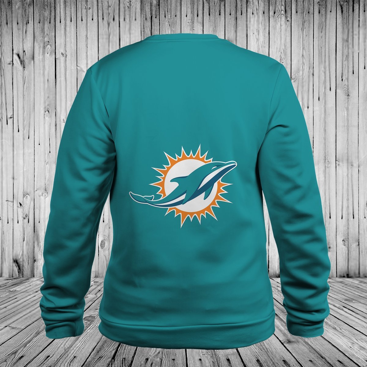 DOLPHINS 3D HOODIE 14
