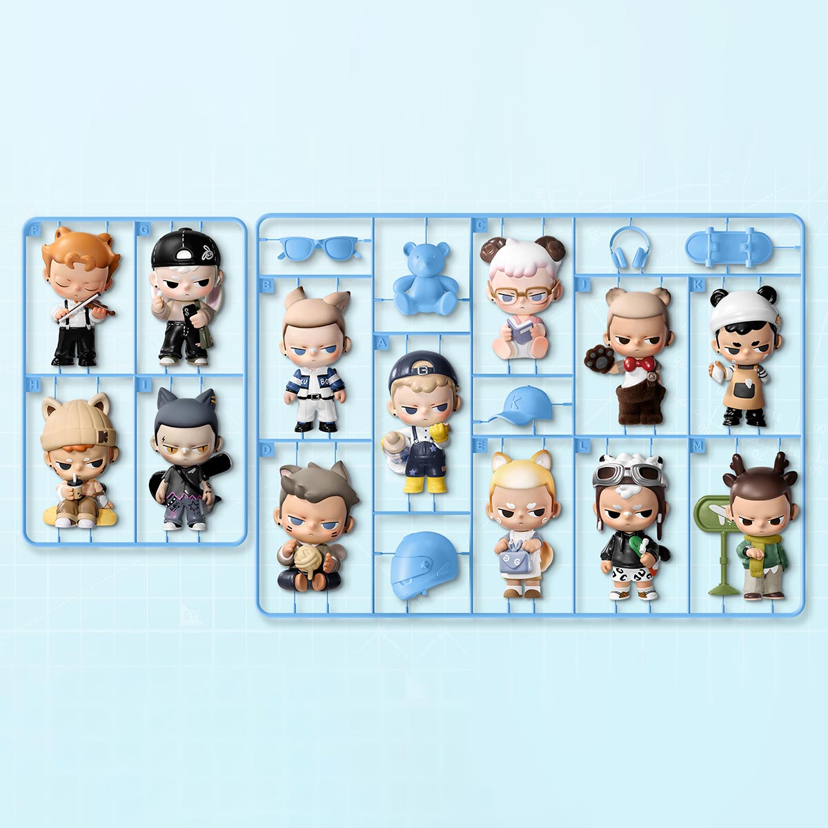 POP MART KUBO 24/7 YOU Series Figures