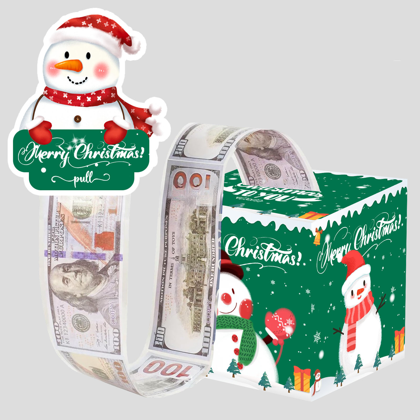 🎄Early Christmas Sale 49% OFF🎄Christmas Money Box for Cash Gift
