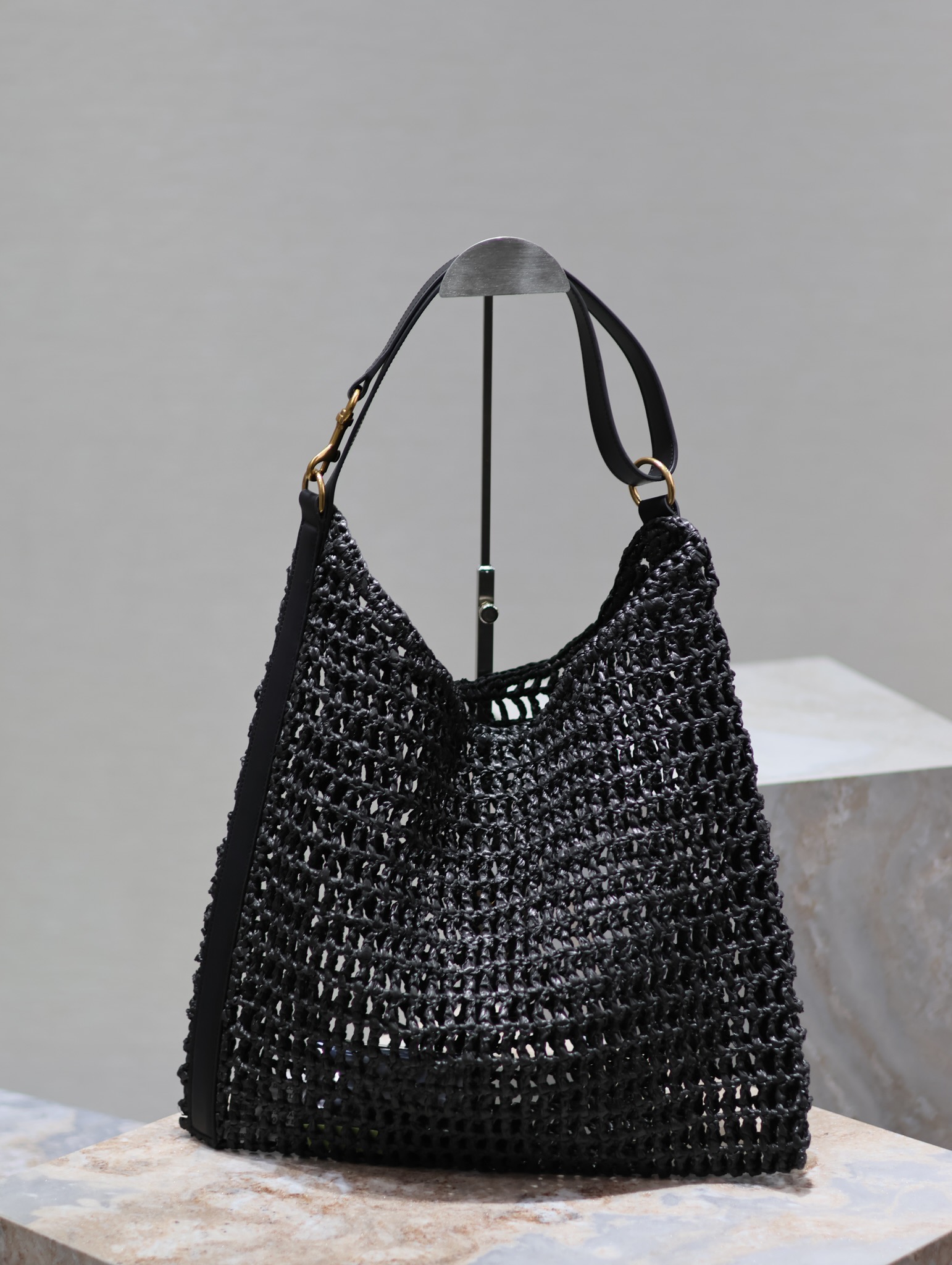 Yves Saint Laurent OXALIS Woven Shopping Bag 781289