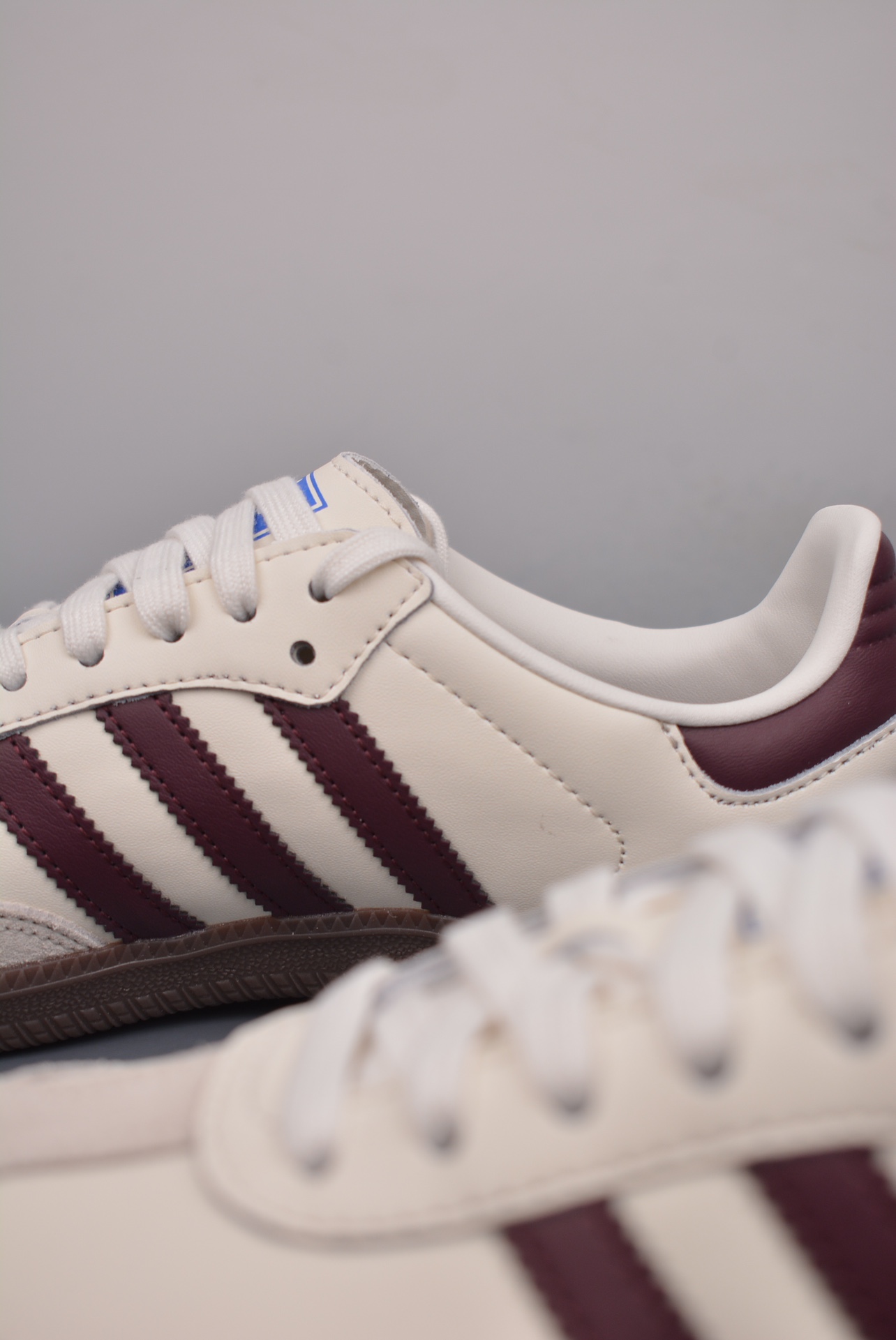 Adidas Samba OG Beige Wine Red  JH8796
