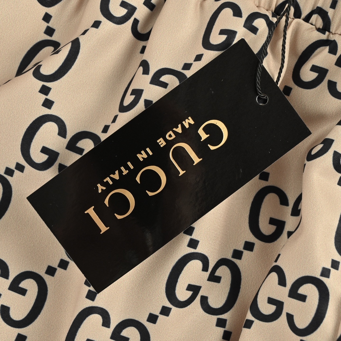 Gucci 25ss monogrammed beach shorts