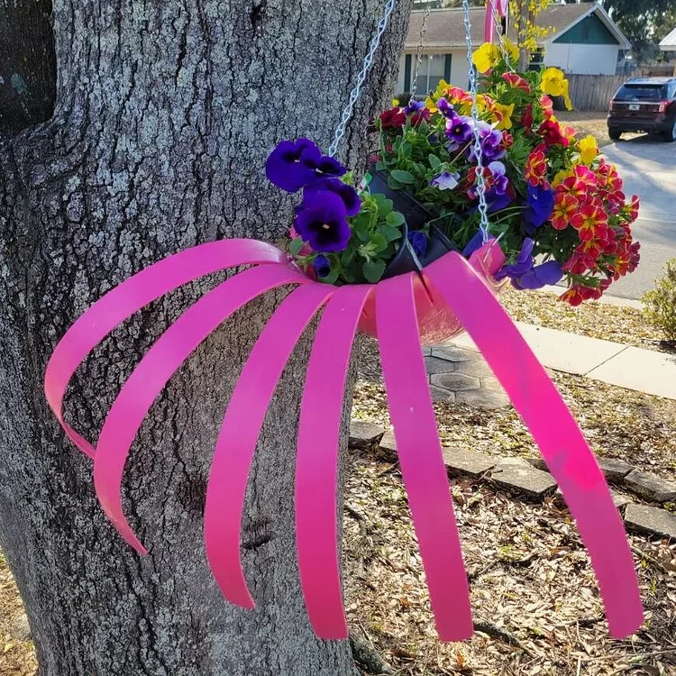 Colorful Bird Hanging Planter