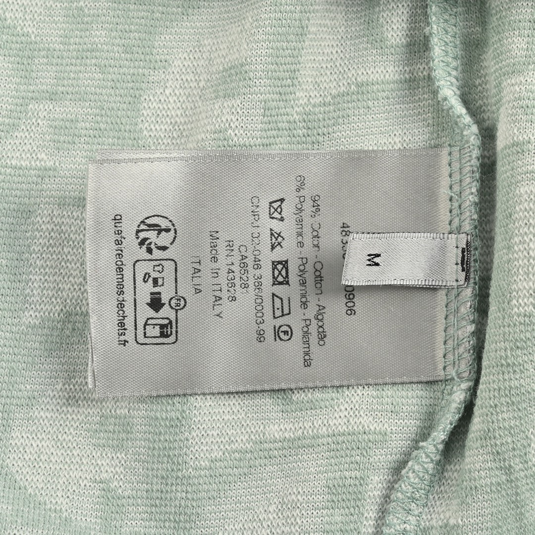 Dior 24ss full print monogram jacquard towel short sleeve