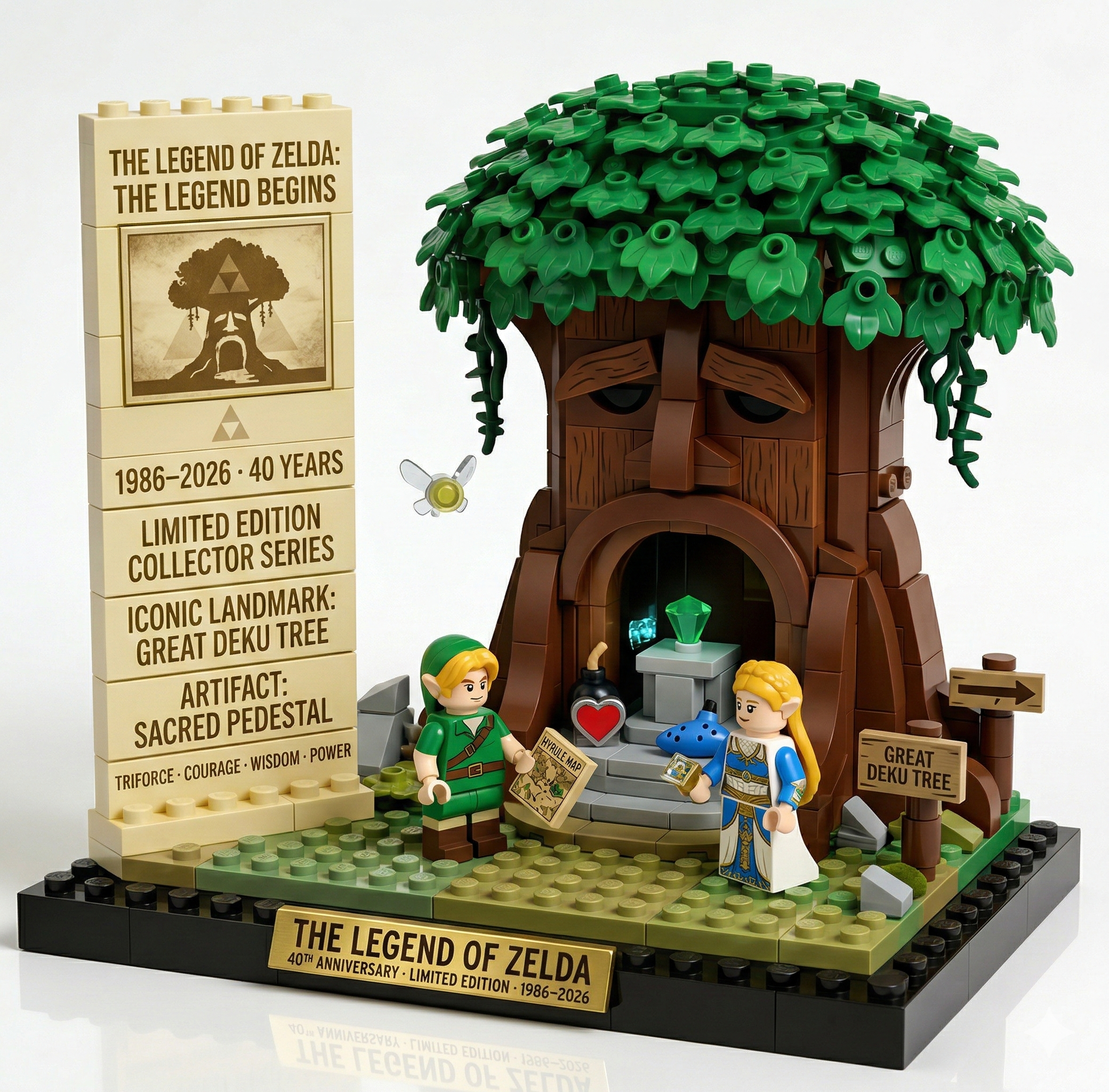The Legend of Zelda – 40th Anniversary Collector Brick Edition