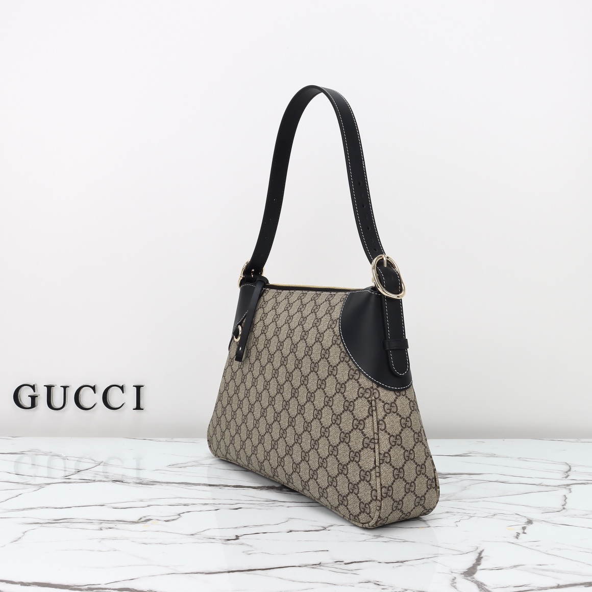 Gucci GG Emblem Large Shoulder BagStyle ‎815217 FAD6L 9741