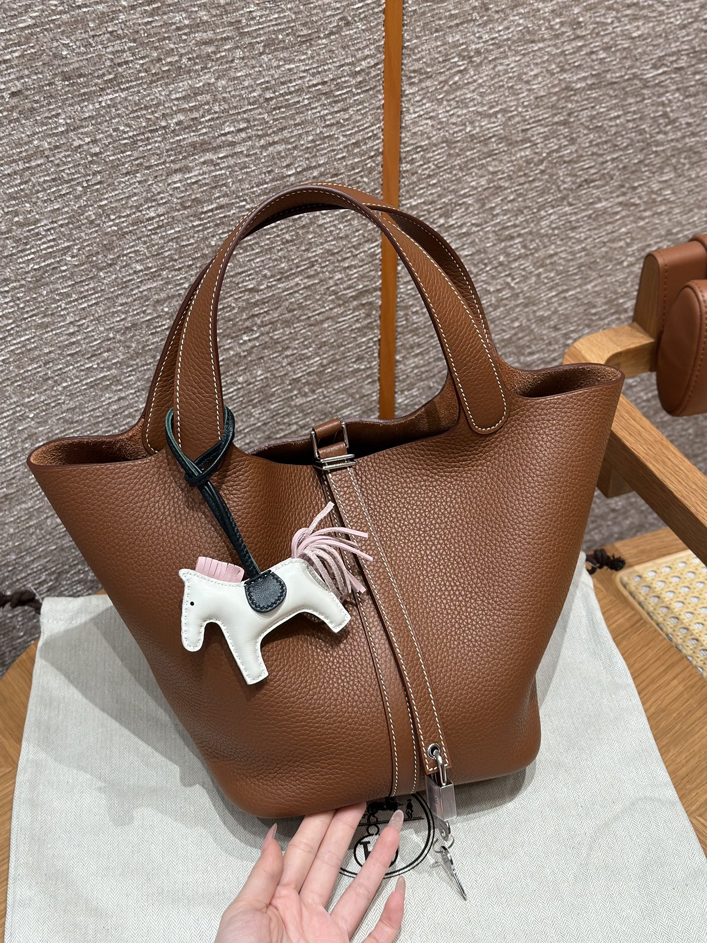 Hermès Picotin lo 37gold handbag (handmade to order)