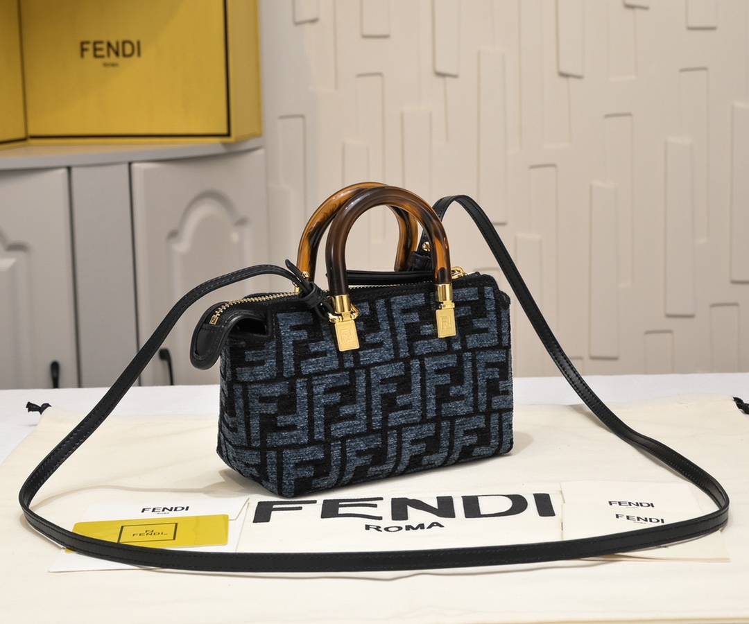 FENDI by the way Boston Tote Bag 8936