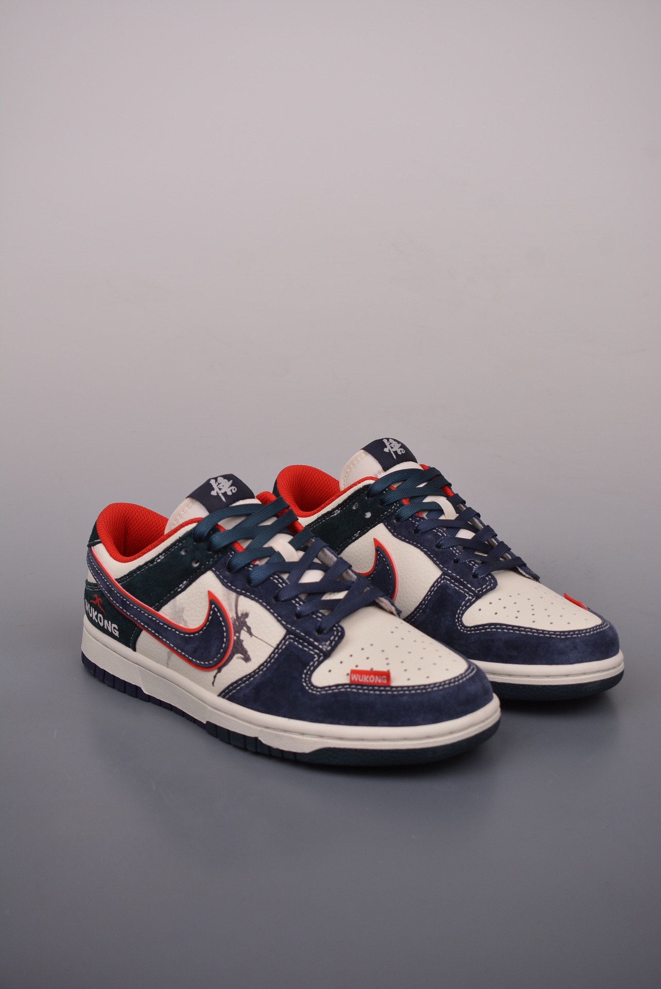 Nike SB Dunk Low Black Myth Wu kong Midnight Blue Beige Red DJ2024-035