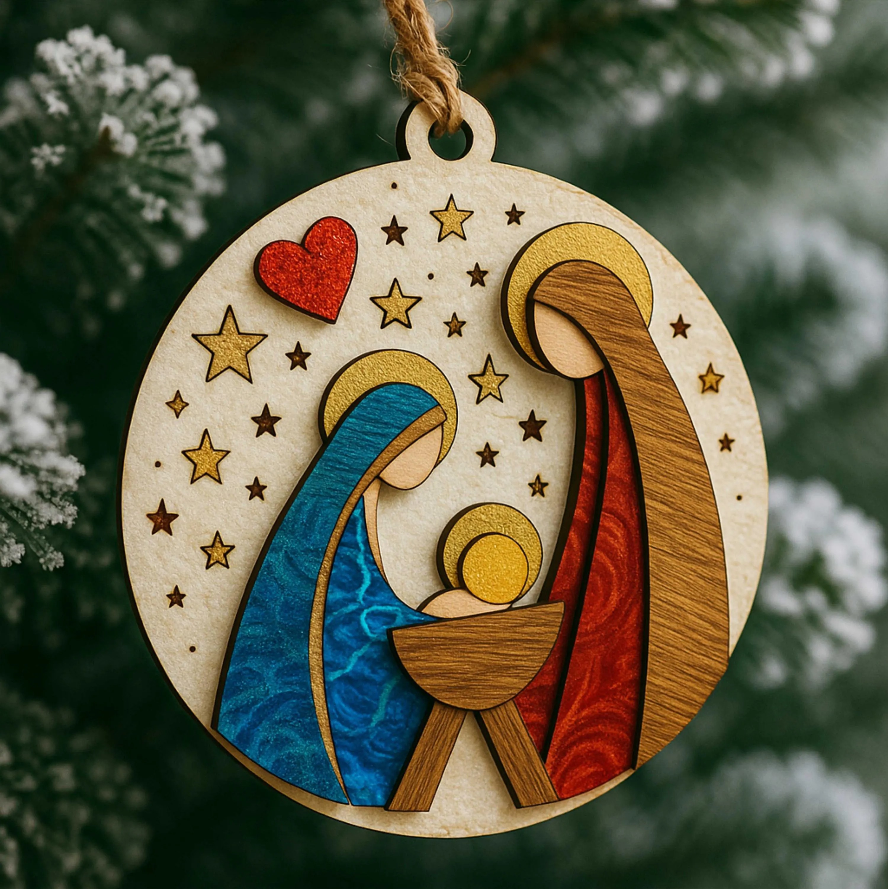 Nativity Scene Ornament