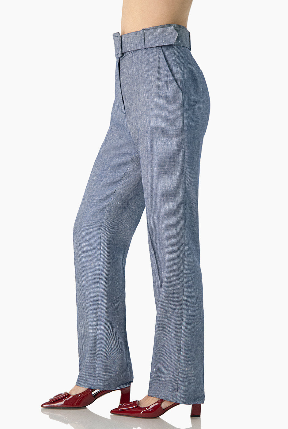 Pantalon con bolsillos laterales