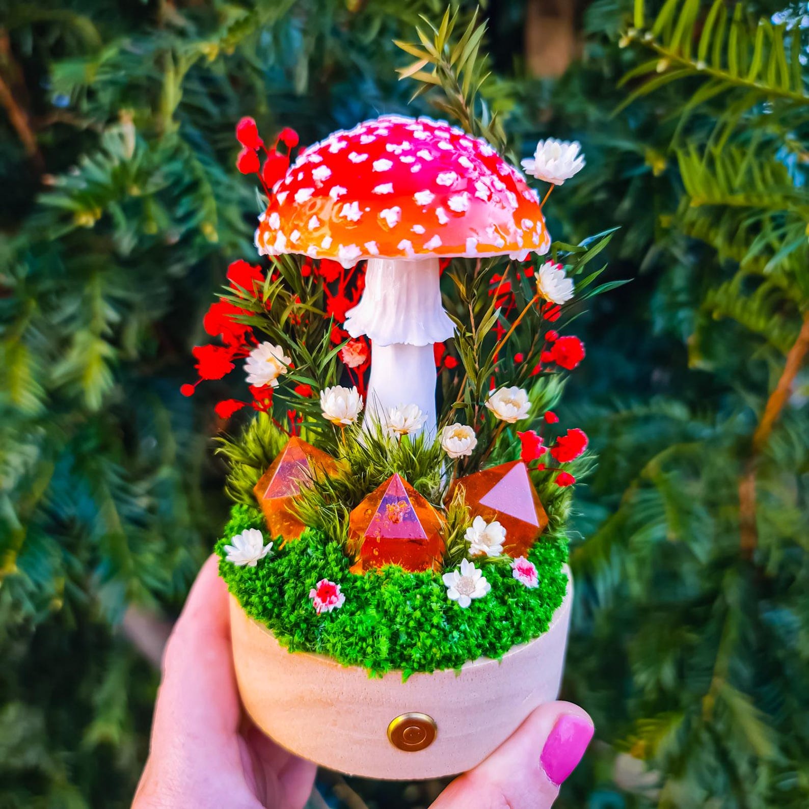 🔥ON SALE🔥Mushroom Sculpture Night Light