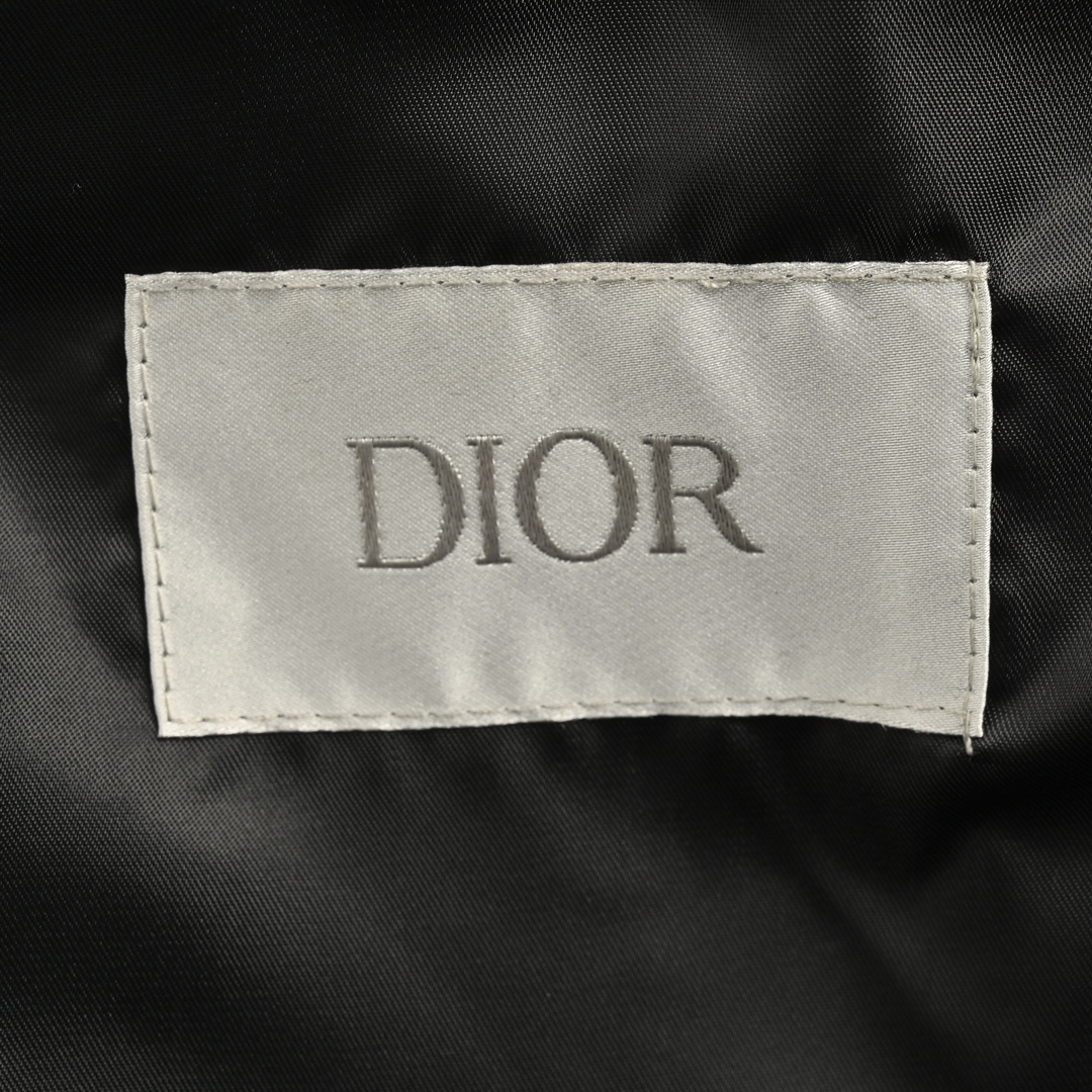 Dior 24Fw mesh webbing baseball jacket