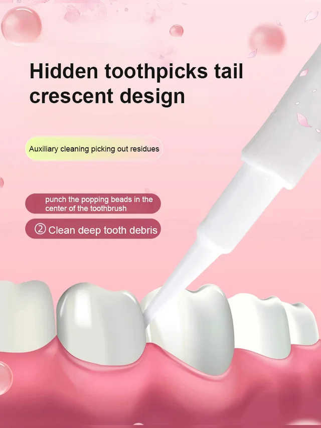 🔥2025 Hot Sale🎁26 Pcs/Pack 5 in 1 Mini Toothbrush & Floss & Tongue Scraper & Toothpick Set