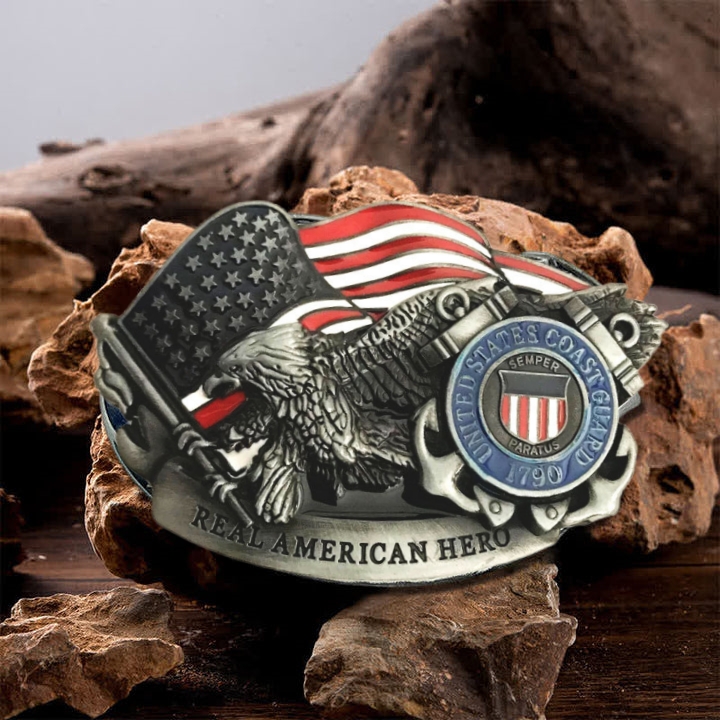 Handmade American Hero Cowhide Leather Belt