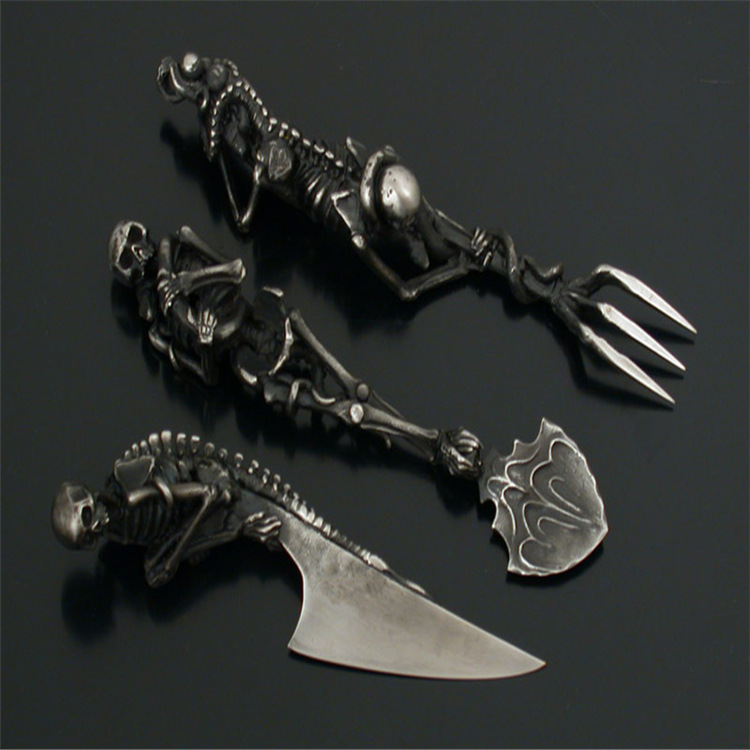 Hot Sale 🔥Halloween Gift Skeletal Cutlery Sets🎁