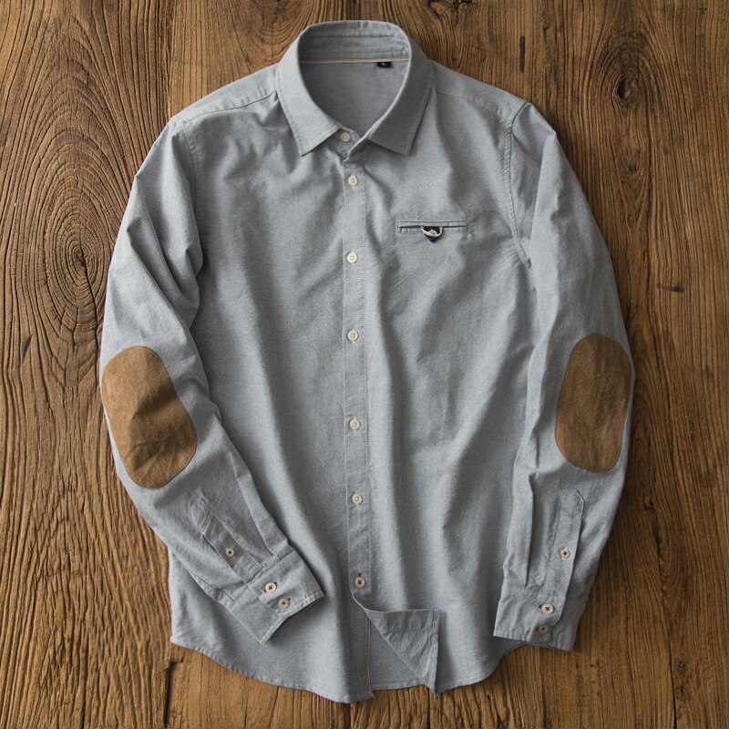 Men's Business Casual Button-up Shirt