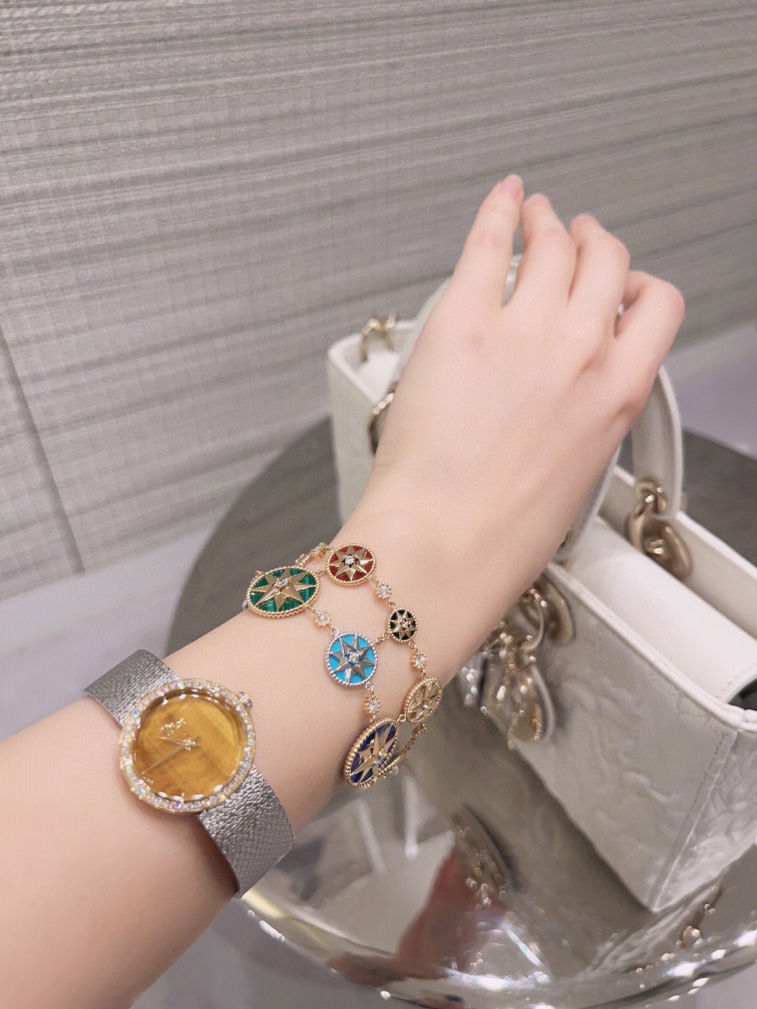 Dior Compass Double Bracelet