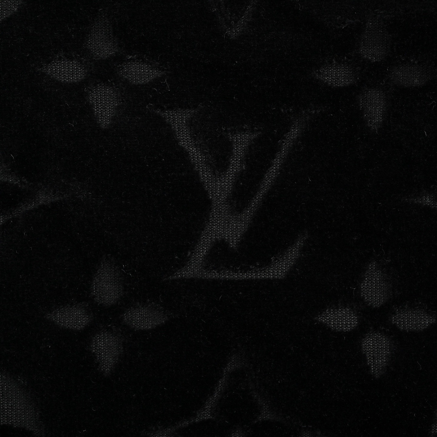 Louis Vuitton 25ss Terry Flocked Monochrome Jacquard Shorts