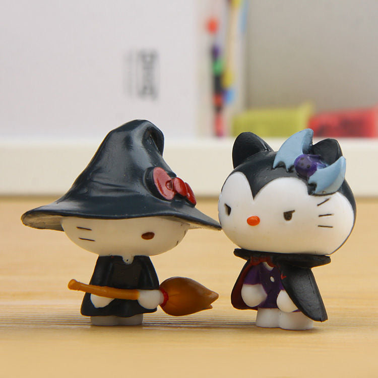 Sanrio Hello Kitty Halloween Ornaments｜6 Count (Pack of 1)
