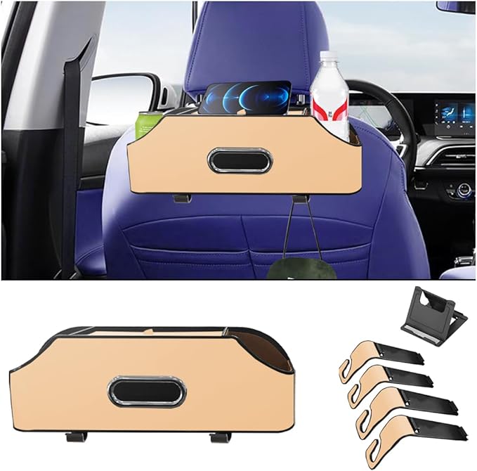 Organizer with Cup Holder and Tissue Box