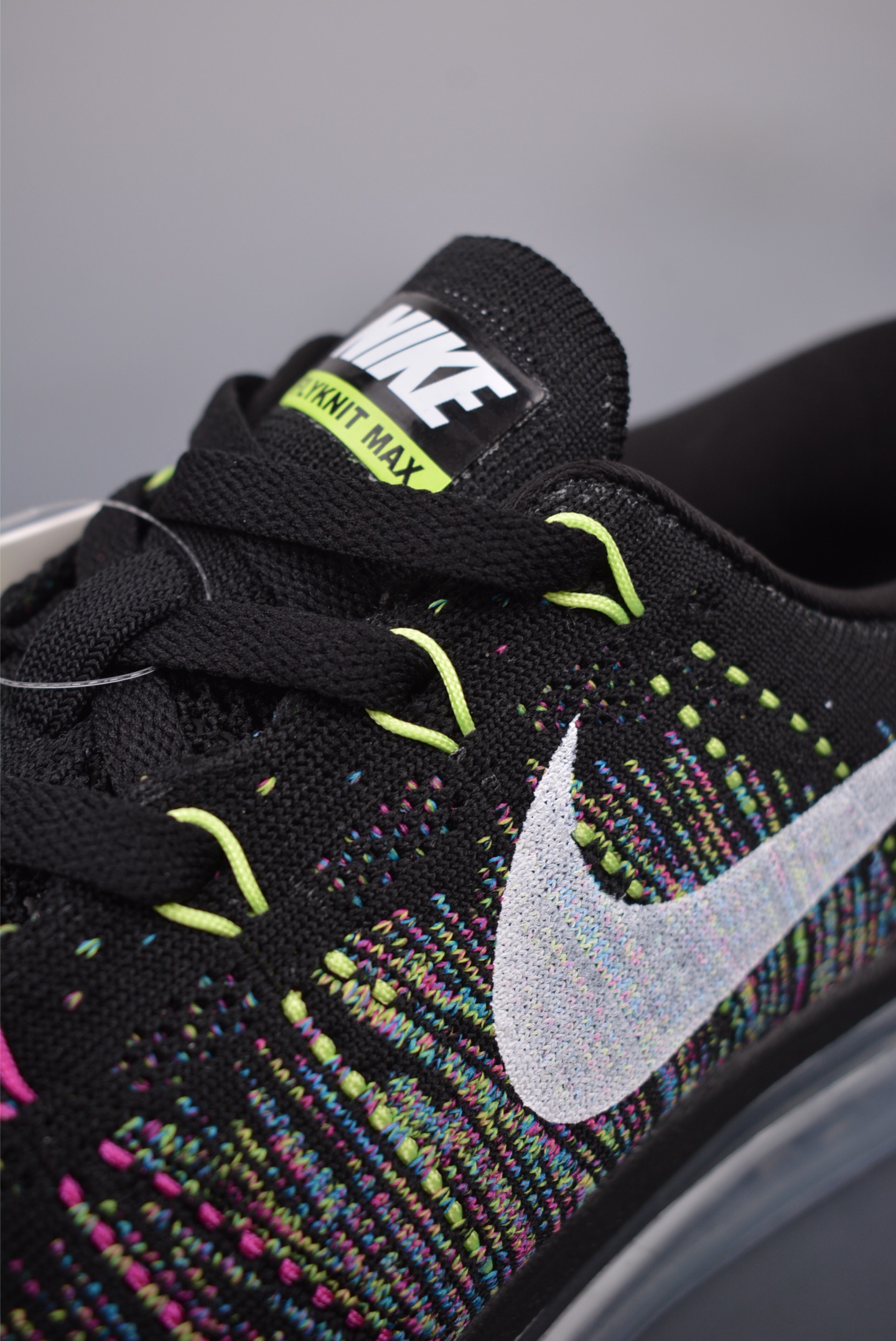 Nike Flyknit Air Max Black Multi-Color 620469-015