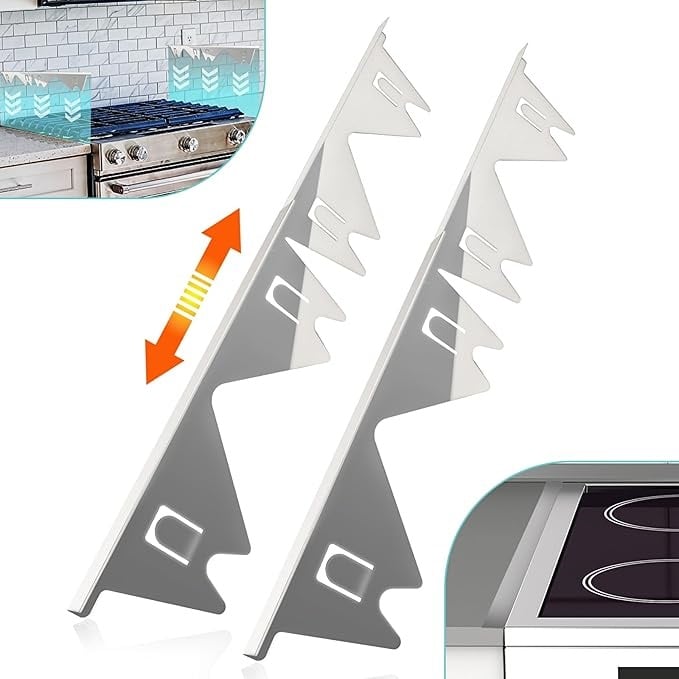 🔥New Year Sale 49% OFF - 🎁Retractable Stainless Steel Stove Gap Covers