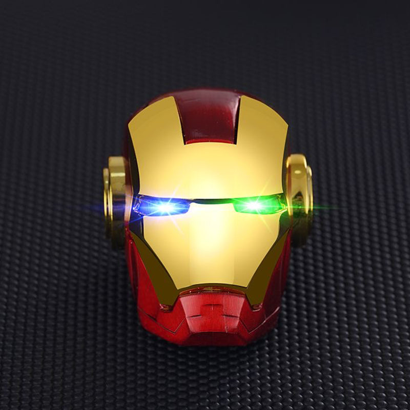 Glowing I Man Rechargeable Lighter Decompression Fingertip Gyroscope Machine