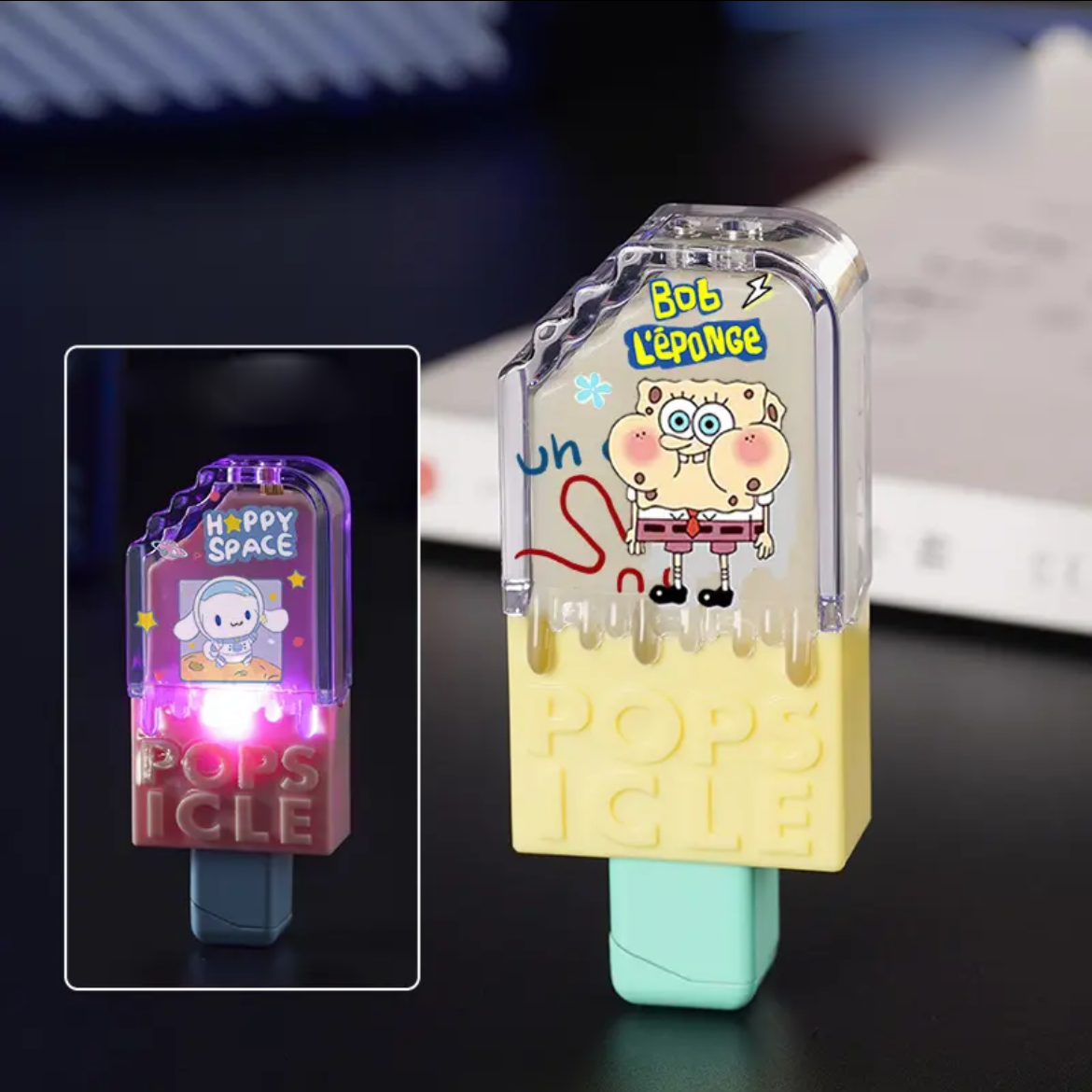 Ice cream shape lighter cute design gift for best friend