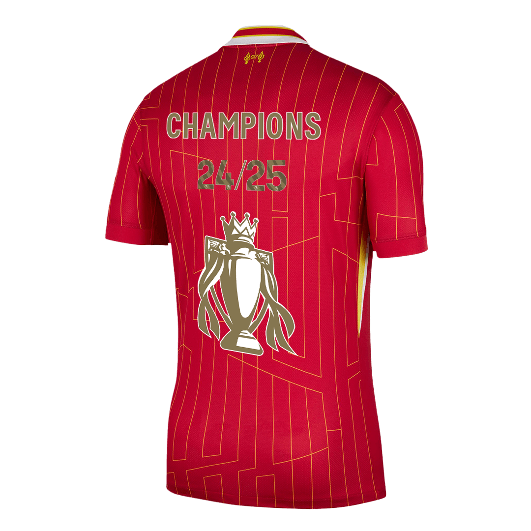 Liverpool 24/25 CHAMPIONS Jersey Custom Football Jersey Home 2024/25