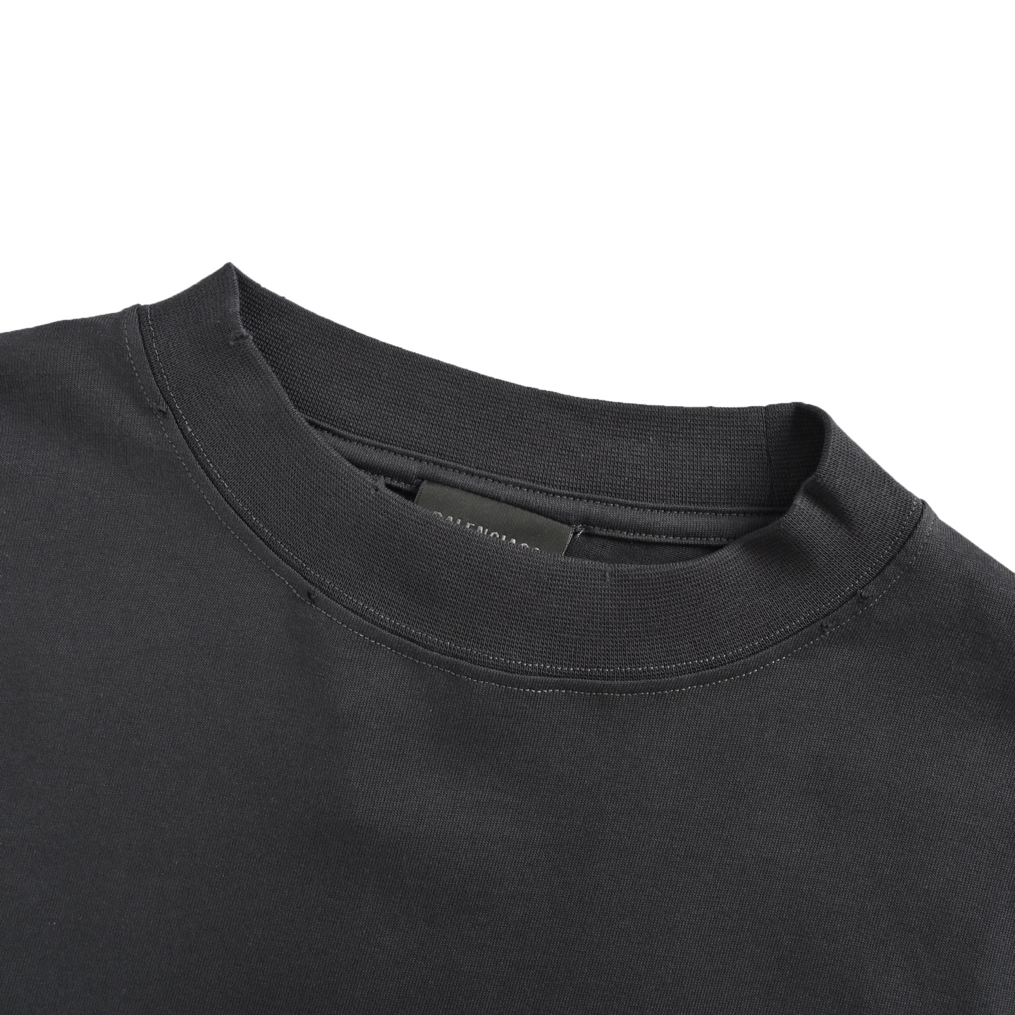 Balenciaga 25ss back graffiti lettering print short sleeve