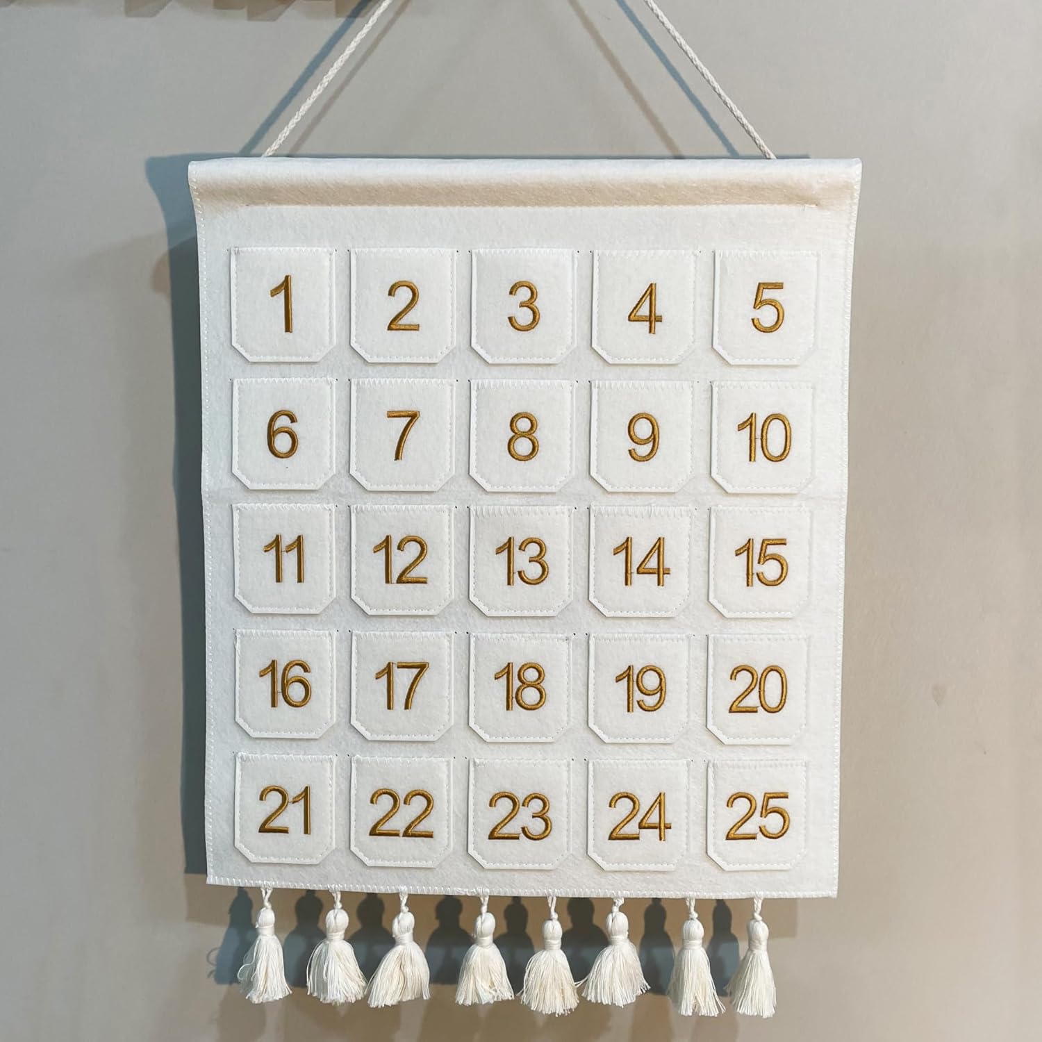 🔥CHRISTMAS ON SALE🔥Christmas Countdown Advent Calendar with Pockets