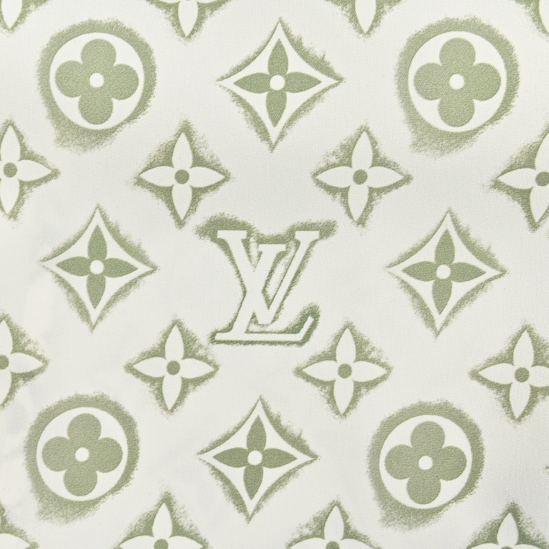 Louis Vuitton 24ss short-sleeved shirt with all-over monogram print