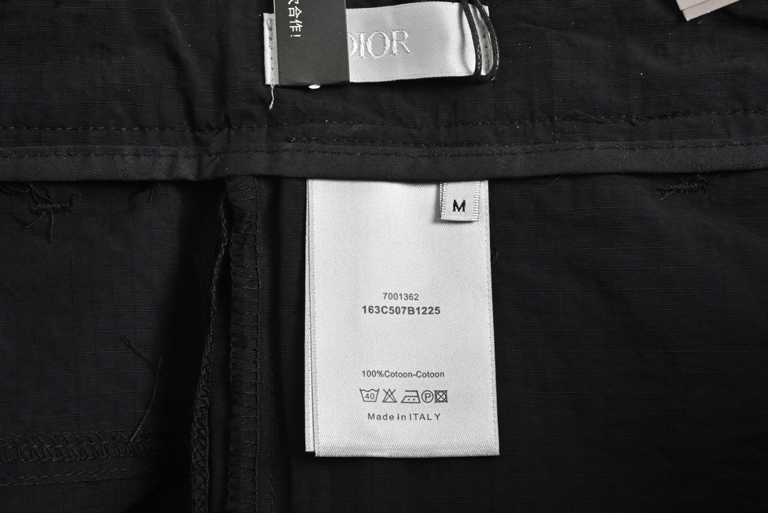 Dior 23Fw Multi-Pocket Zip-Up Cargo Pants