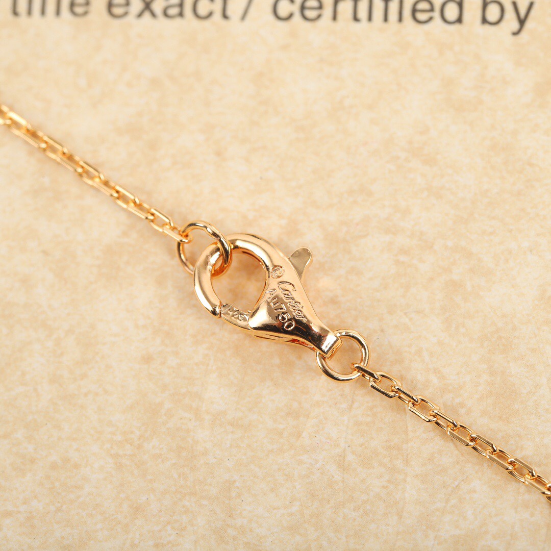 Cartier special edition diamond nail necklace