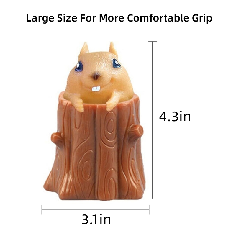 👍Last Day Promotion 50% OFF💥Evil Squirrel Stress Relief Toy Cup 3-Pack