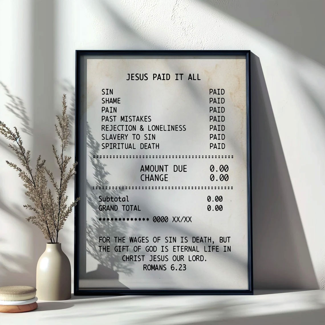 Christian Wall Art Print - 
