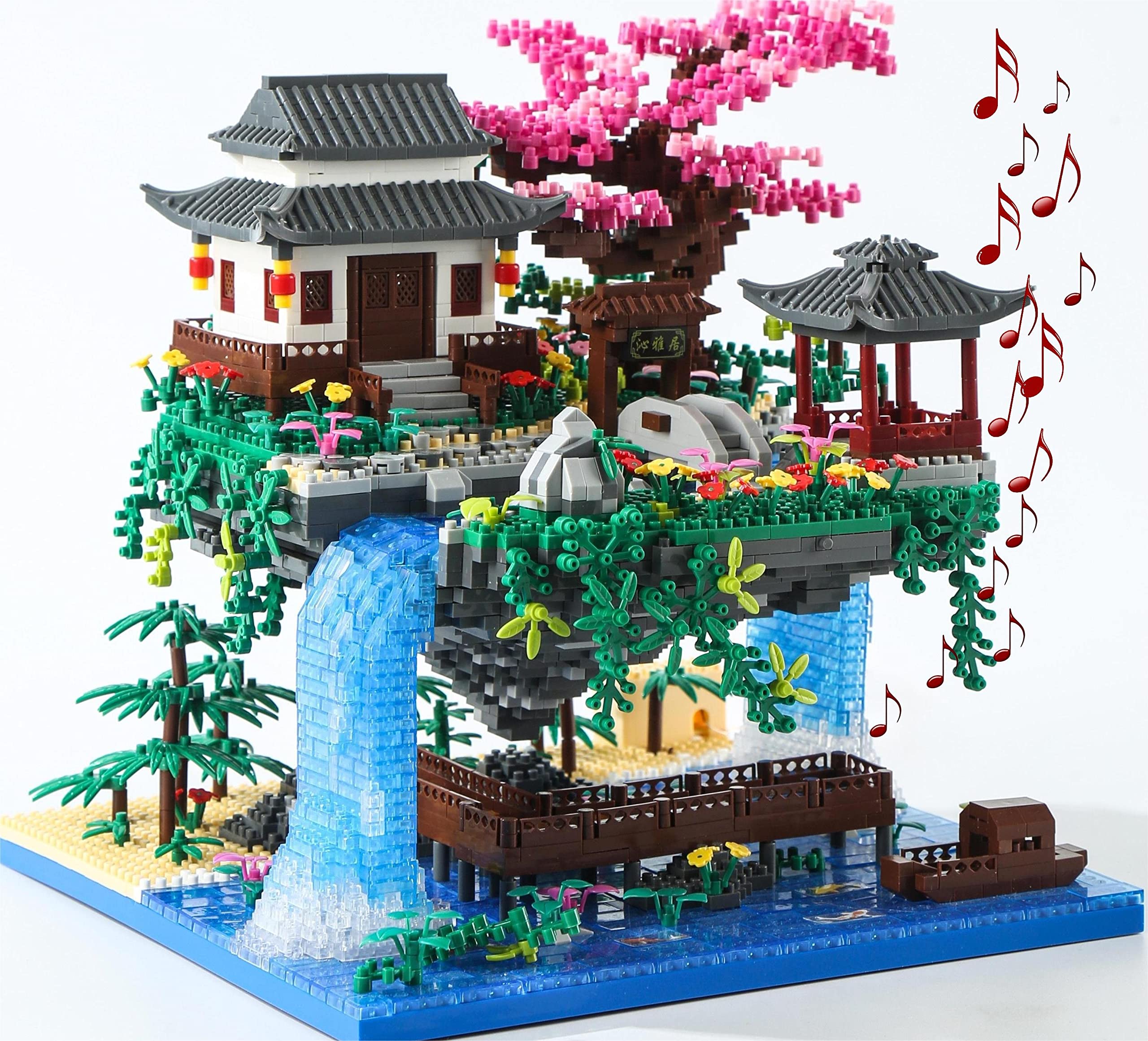 Cherry Blossom Tree Building Set（3320 Pcs）