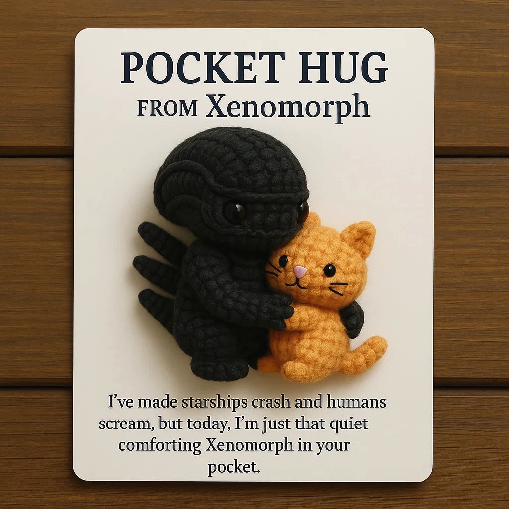 Xenomorph pocket hug