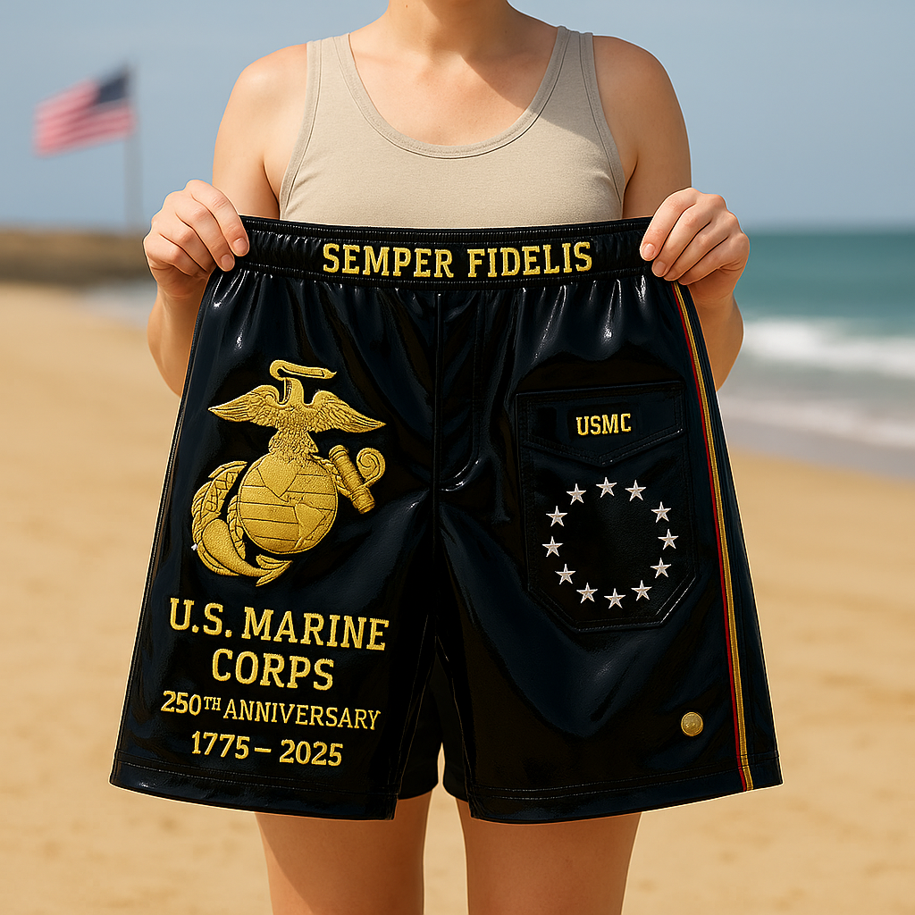 USMC 250th Anniversary Commemorative Shorts – 🔥Limited Holiday Drop
